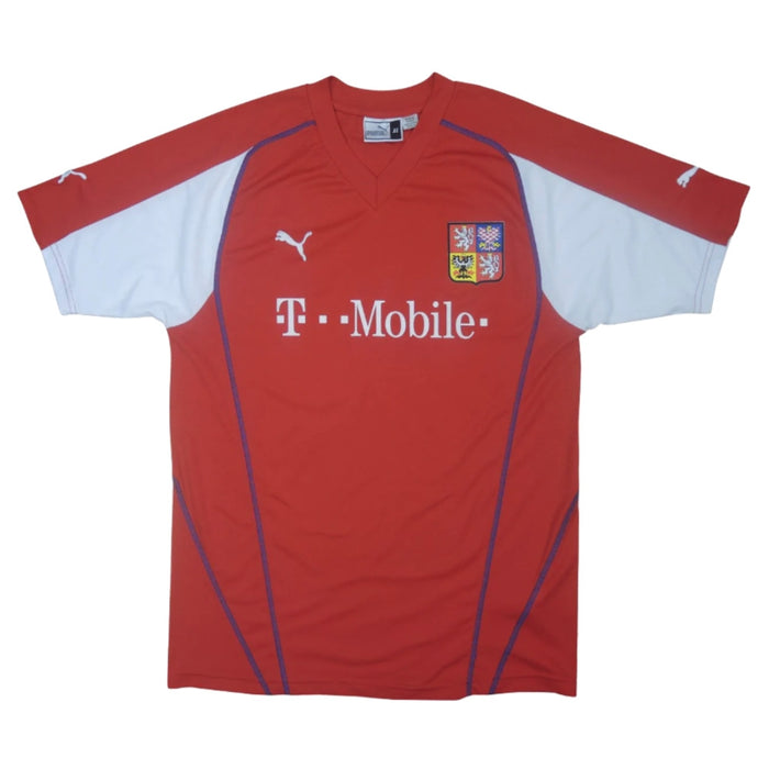 Czech Republic 2003-04 Home Shirt ((Excellent) XL)