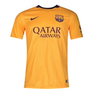 Barcelona 2015-16 Away Shirt (L) Suarez #9 (Excellent)_1