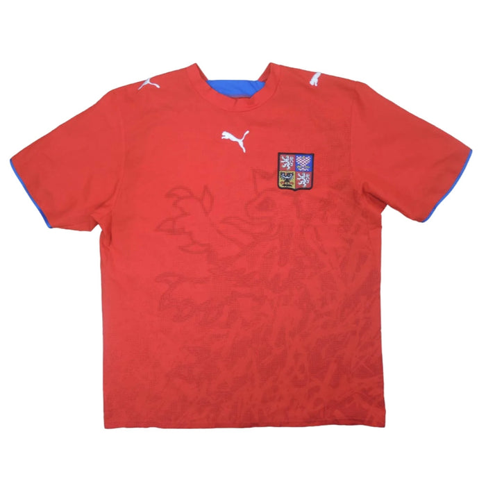 Czech Republic 2006-08 Home Shirt ((Good) XL)