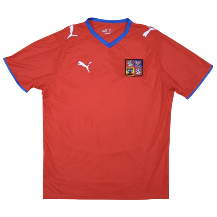 Czech Republic 2008-09 Home Shirt ((Excellent) M)