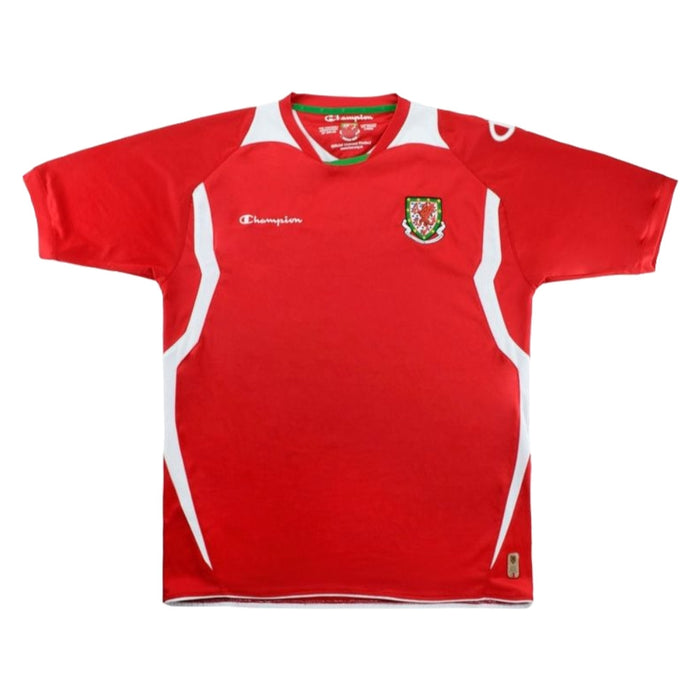 Wales 2008-10 Home Shirt ((Excellent) S)