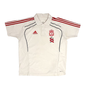 Liverpool 2008-09 Adidas Polo Shirt ((Good) L)_0