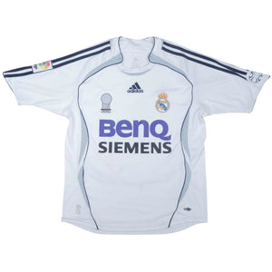 Real Madrid 2006-07 Home Shirt (L) (Good)_0