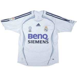 Real Madrid 2006-07 Home Shirt ((Excellent) XL)_0