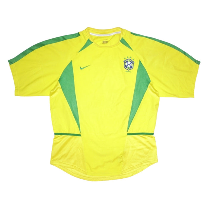 Brazil 2002-04 Home Shirt (L) (Good)