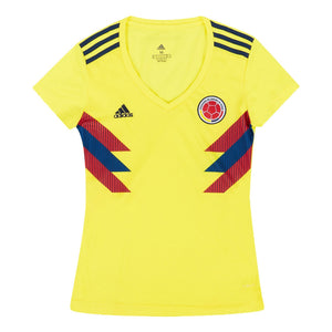 Colombia 2018-19 Womens Home Shirt (Womens XS) (Excellent)_0