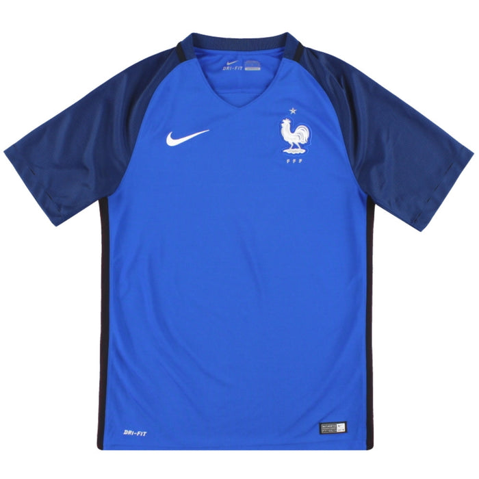 France 2016-17 Home Shirt (L) (Excellent)