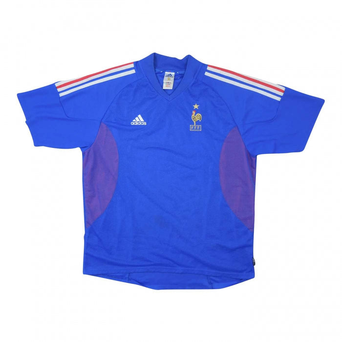 France 2002-04 Home Shirt (L) (Mint)