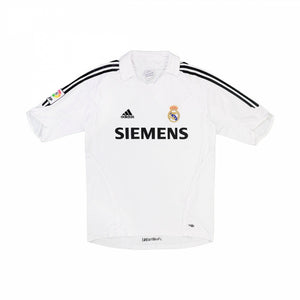 Real Madrid 2005-06 Home Shirt (L) (Good)_0