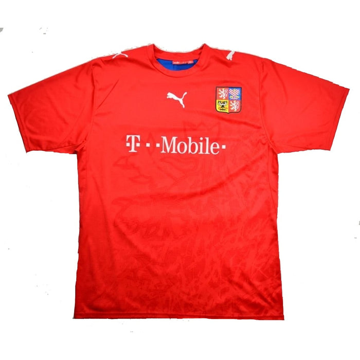 Czech Republic 2006-08 Home Shirt (L) (Very Good)