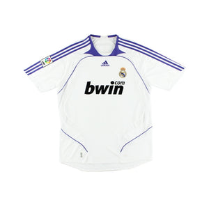 Real Madrid 2007-08 Home Shirt (L) (Fair)_0