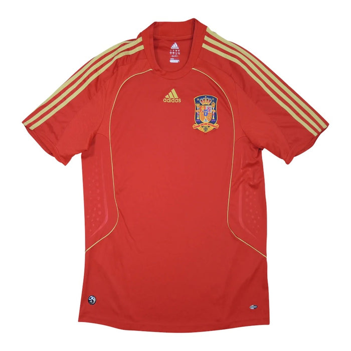 Spain 2008-2009 Home Shirt (Excellent)