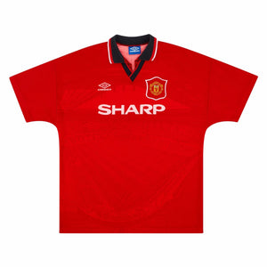 Manchester United 1994-96 Home Shirt (XXL) (Excellent)_0