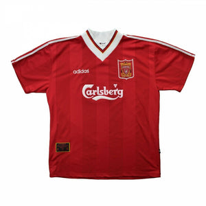 Liverpool 1995-96 Home Shirt (S) Collymore #8 (Good)_1