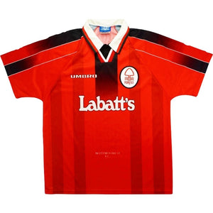 Nottingham Forest 1997-1999 Home Shirt (Excellent) (Gemmill 8)_2