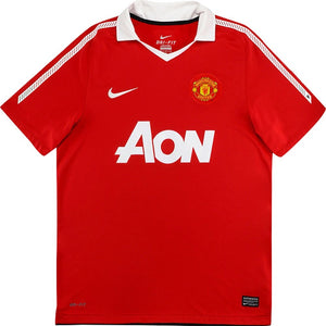 Manchester United 2010-2011 Home Shirt (M) (Excellent)_0