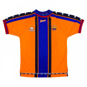 Barcelona 1997-99 Away Shirt (S) (Excellent)_0