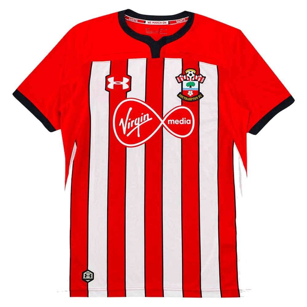 Southampton 2018-19 Home Shirt (Excellent) (Soares 2)_2