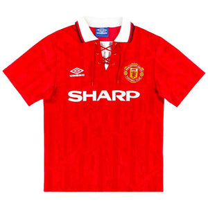 Manchester United 1992-94 Home Shirt (L) (Excellent)_0