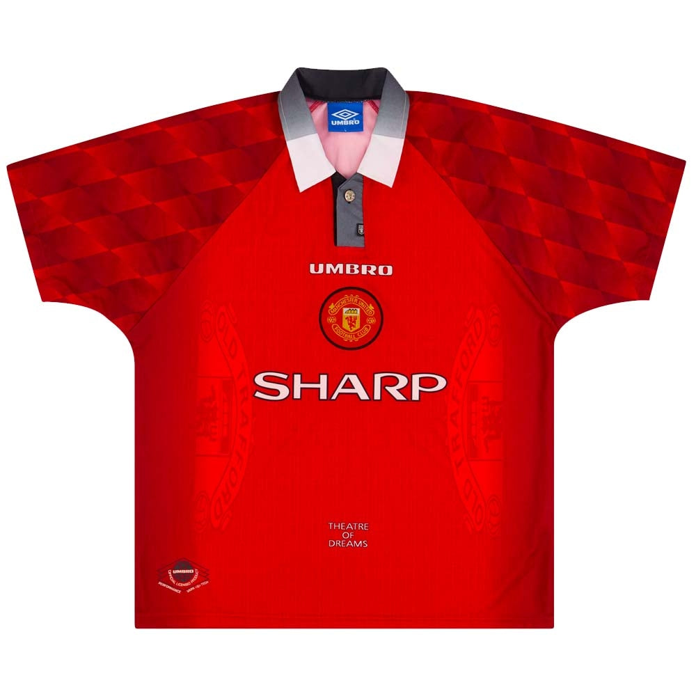 Manchester United 1996-98 Home (M) (Very Good)_0