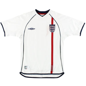 England 2001-03 Home Shirt (XL) (Very Good) (Beckham 7)_3