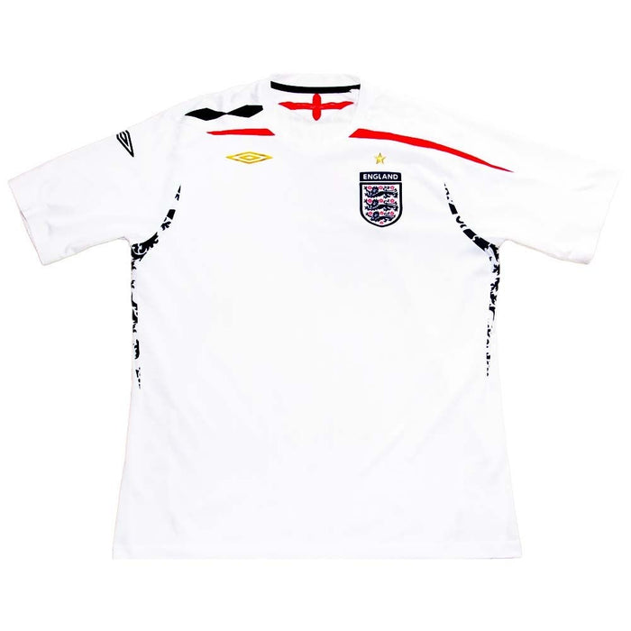 England 2007-2009 Home Shirt (L) (Very Good)