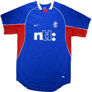 Rangers 2001-02 Home Shirt (L) (Mint)_0