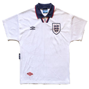 England 1993-1995 Home Shirt (L) (Very Good)_0