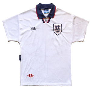 England 1993-1995 Home Shirt (L) (Good)_0