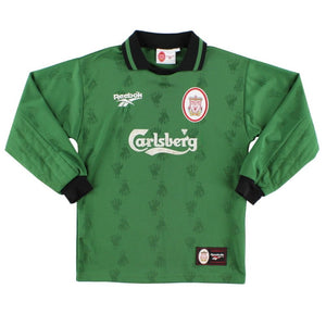 Liverpool 1996-97 GK Shirt (S) (Excellent) (James 1)_2