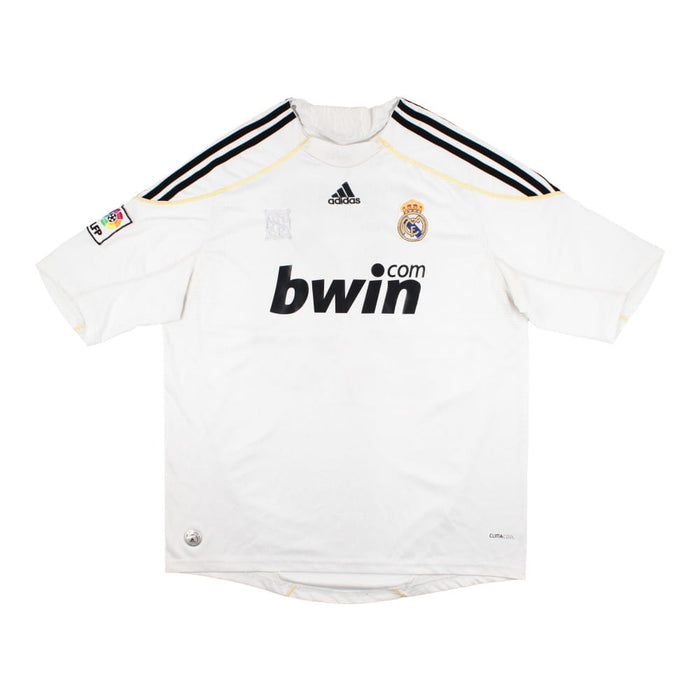 Real Madrid 2009-10 Home Shirt (S) (Fair)