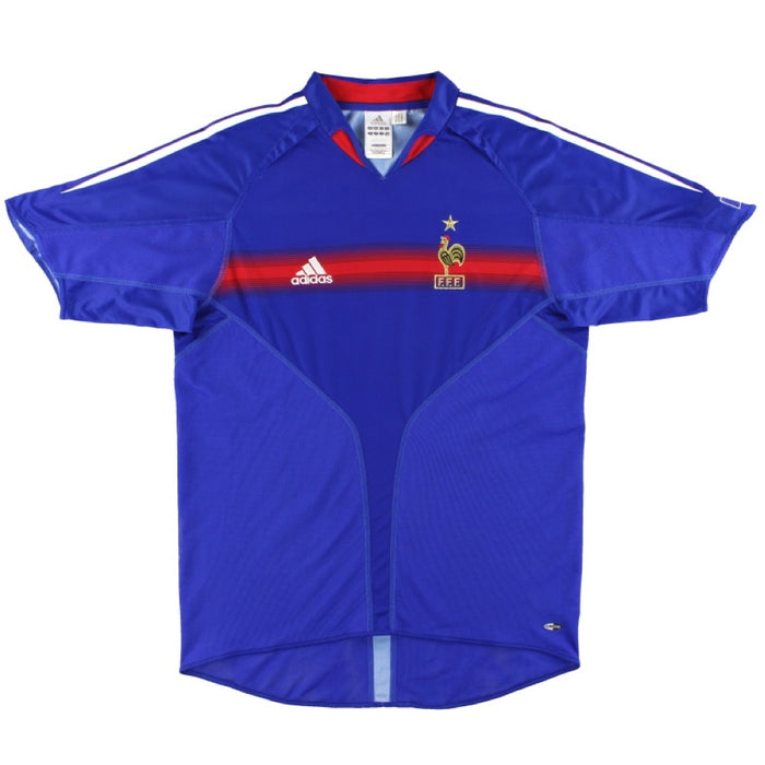 France 2004-06 Home Shirt (S) (Very Good)
