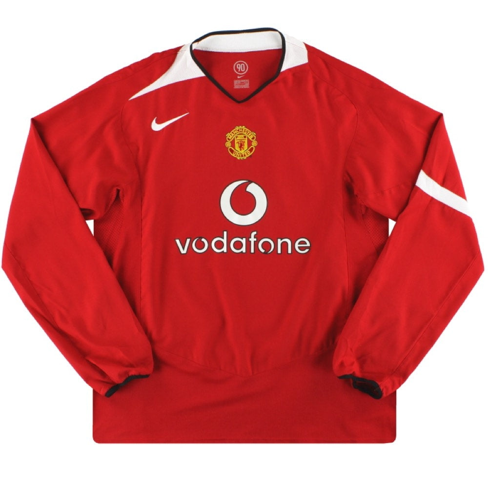 Manchester United 2004-06 Home Shirt - long sleeve (Excellent
