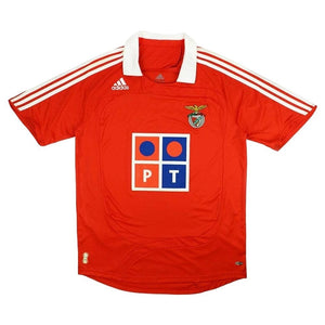 Benfica 2007-2008 Home Shirt ((Very Good) S)_0