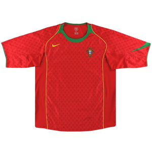 Portugal 2004-06 Home Shirt (M) (Excellent)_0
