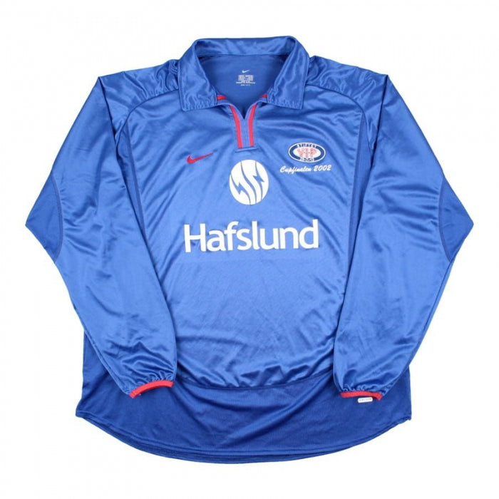 Valerenga 2002 Cup Fnial Home Shirt LS ((Excellent) XL)