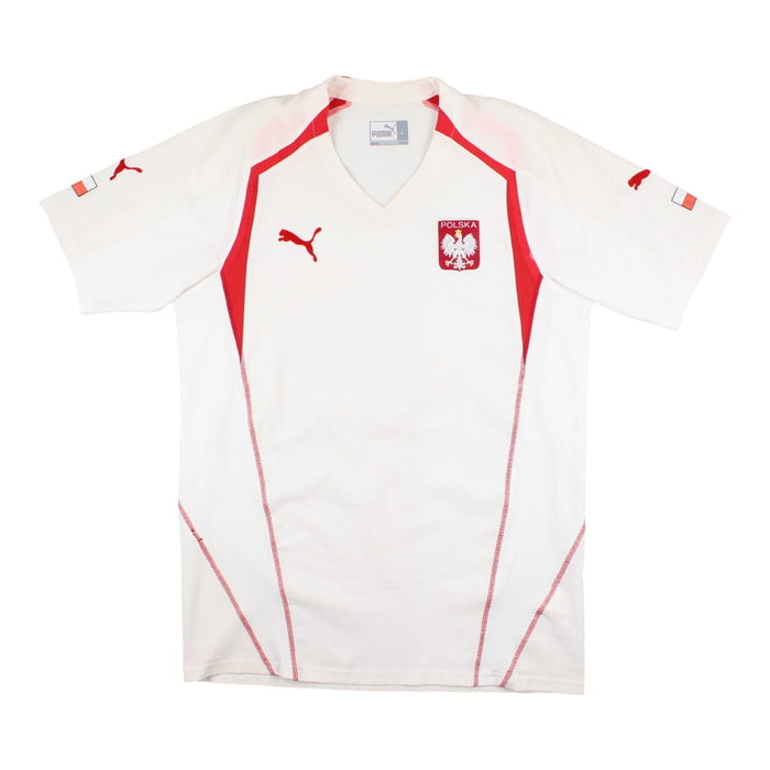 Poland 2004-05 Home Shirt ((Very Good) L)