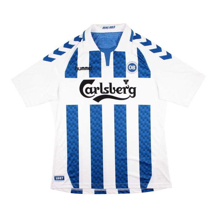 Odense OB 2016-17 Home Shirt ((Very Good) XXL)