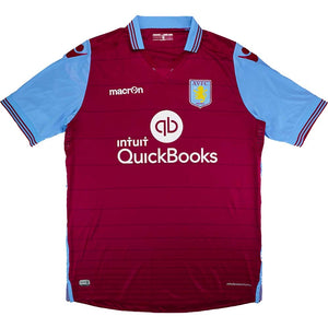 Aston Villa 2015-16 Home Shirt (XL) (Very Good)_0
