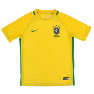 Brazil 2016-17 Home Shirt (M) (Good)_0