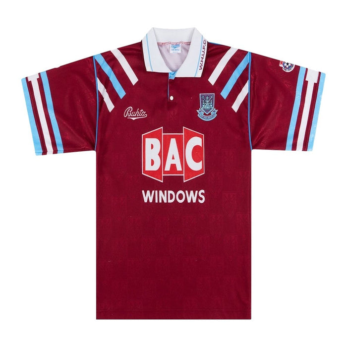 West Ham 1991-1992 Home Shirt (M) (Very Good)