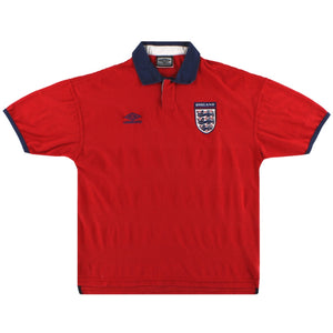 England 1999-01 Away Shirt (Very Good) (Beckham 7)_3