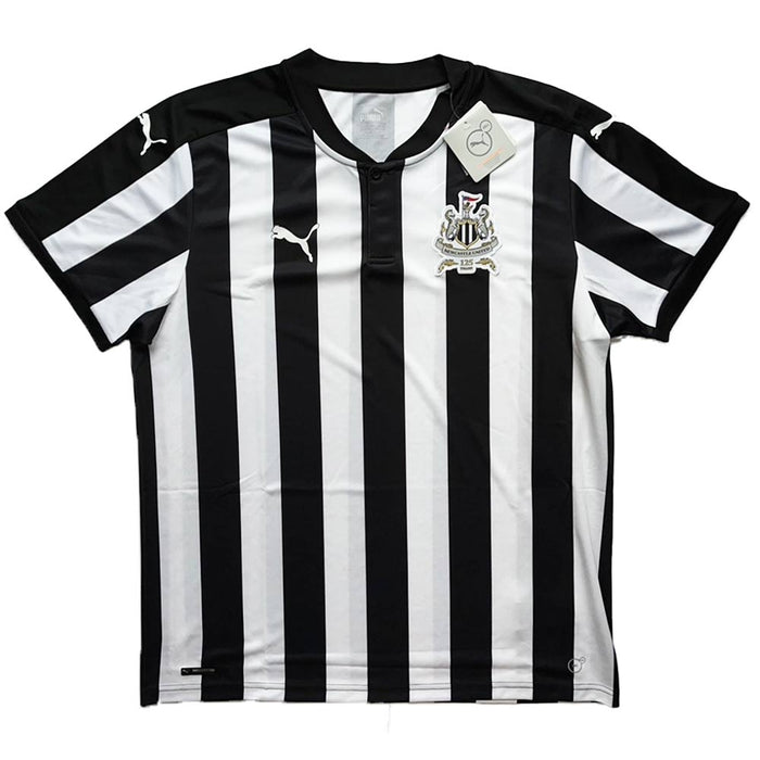 Newcastle United 2017-18 Home Shirt (Sponserless) (Mint)