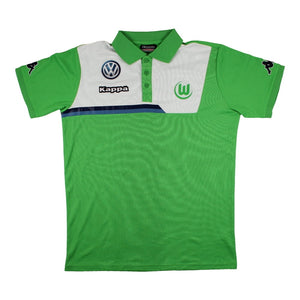 Wolfsburg 2014-16 Kappa Football Polo Shirt (M) (Excellent)_0