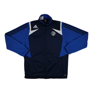 Schalke 2007-08 Adidas Long Sleeve Training Jumper (xl) (Good)_0