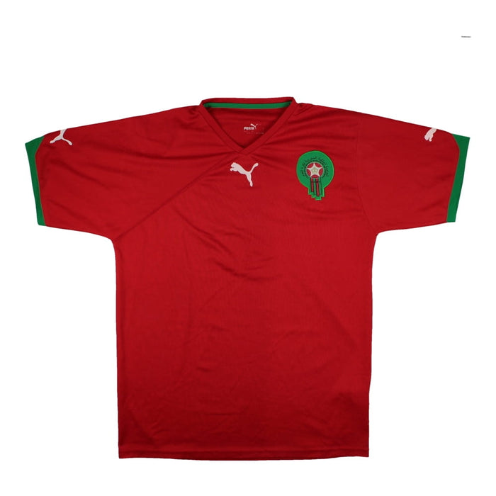 Morocco 2010-12 Puma Football Training Shirt (L) (Very Good)