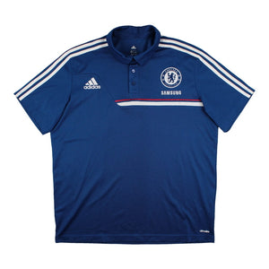 Chelsea 2012-13 Adidas Football Polo Shirt (XL) (Mint)_0