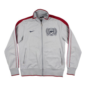 Arsenal 2011-12 Long Sleeve Football Tracksuit Top (M) (Mint)_0
