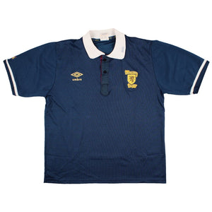 Scotland 1988-1991 Home Shirt (L) (Very Good)_0