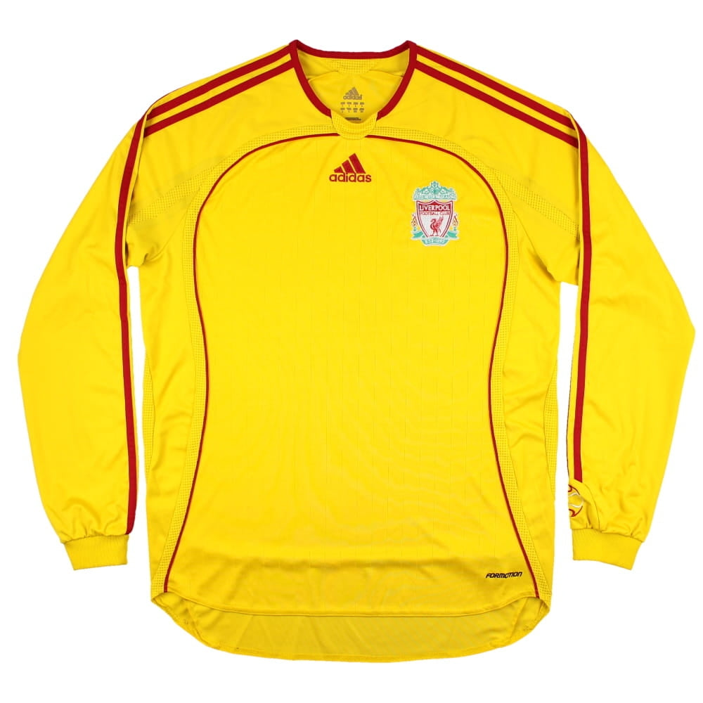 Liverpool 2006-2007 Away Long Sleeve Shirt (L) (Very Good)_0